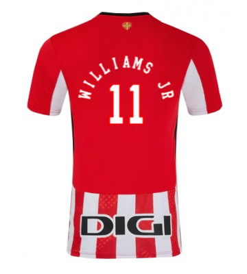 Athletic Bilbao Nico Williams #11 Replika Hjemmebanetrøje 2024-25 Kortærmet